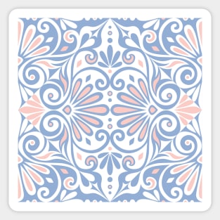 Greek floral ornament Sticker